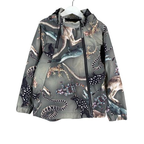Unisex Molo Kids - Välikausitakki, koko 116 - 122 - Vihreä ()