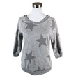 Naisten Adidas - Collegepaita, koko 40 - Harmaa ()