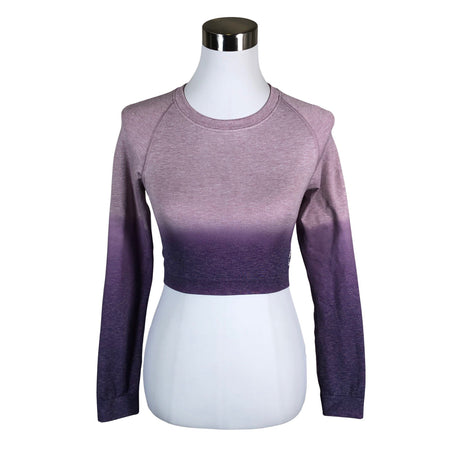 Naisten Gymshark - Urheilupaita, pitkät hihat, koko 38 - Violetti ()