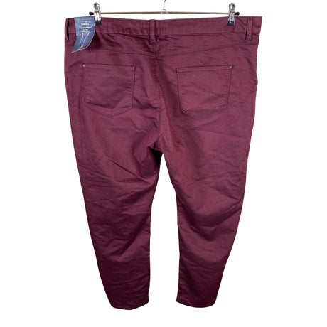 Naisten Marks&Spencer - Farkut, koko 50 - Violetti (2)