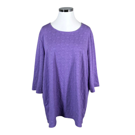 Naisten Zizzi - Trikoomekko, koko 50 - Violetti ()
