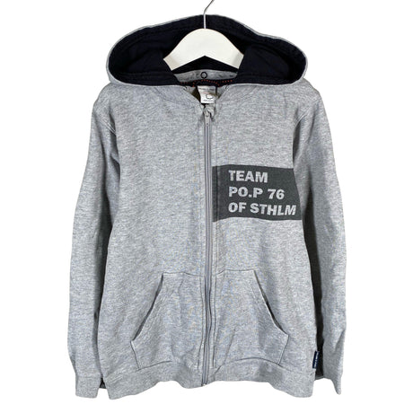 Unisex Polarn O. Pyret - Huppari, koko 146 - 152 - Harmaa ()