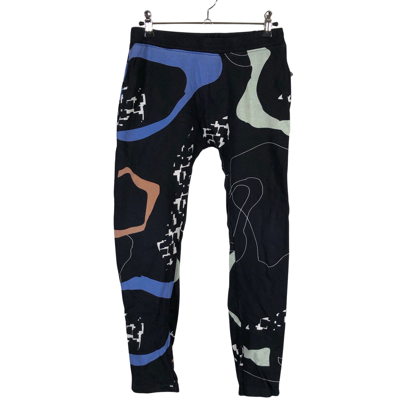 Unisex Mainio - Trikoohousut, koko 146 - 152 - Musta (1)