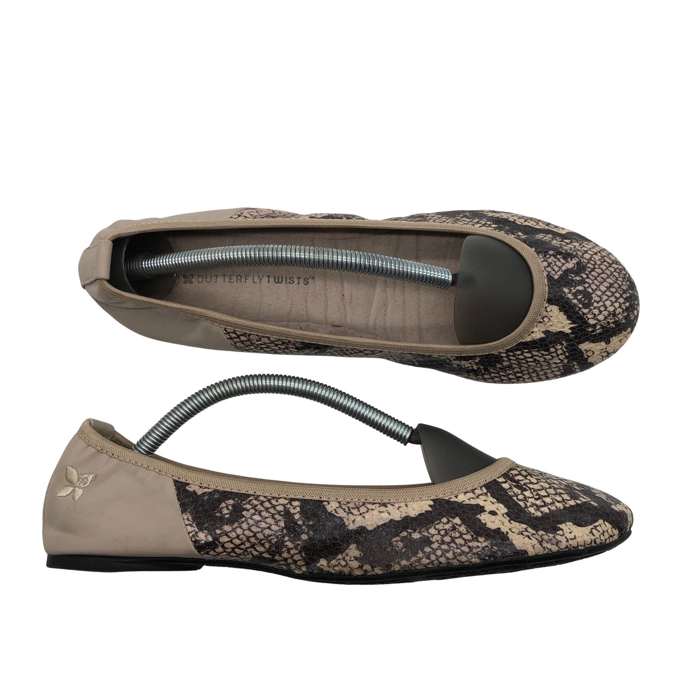 Naisten Butterfly Twists - Ballerinat, koko 41 - Harmaa (1)