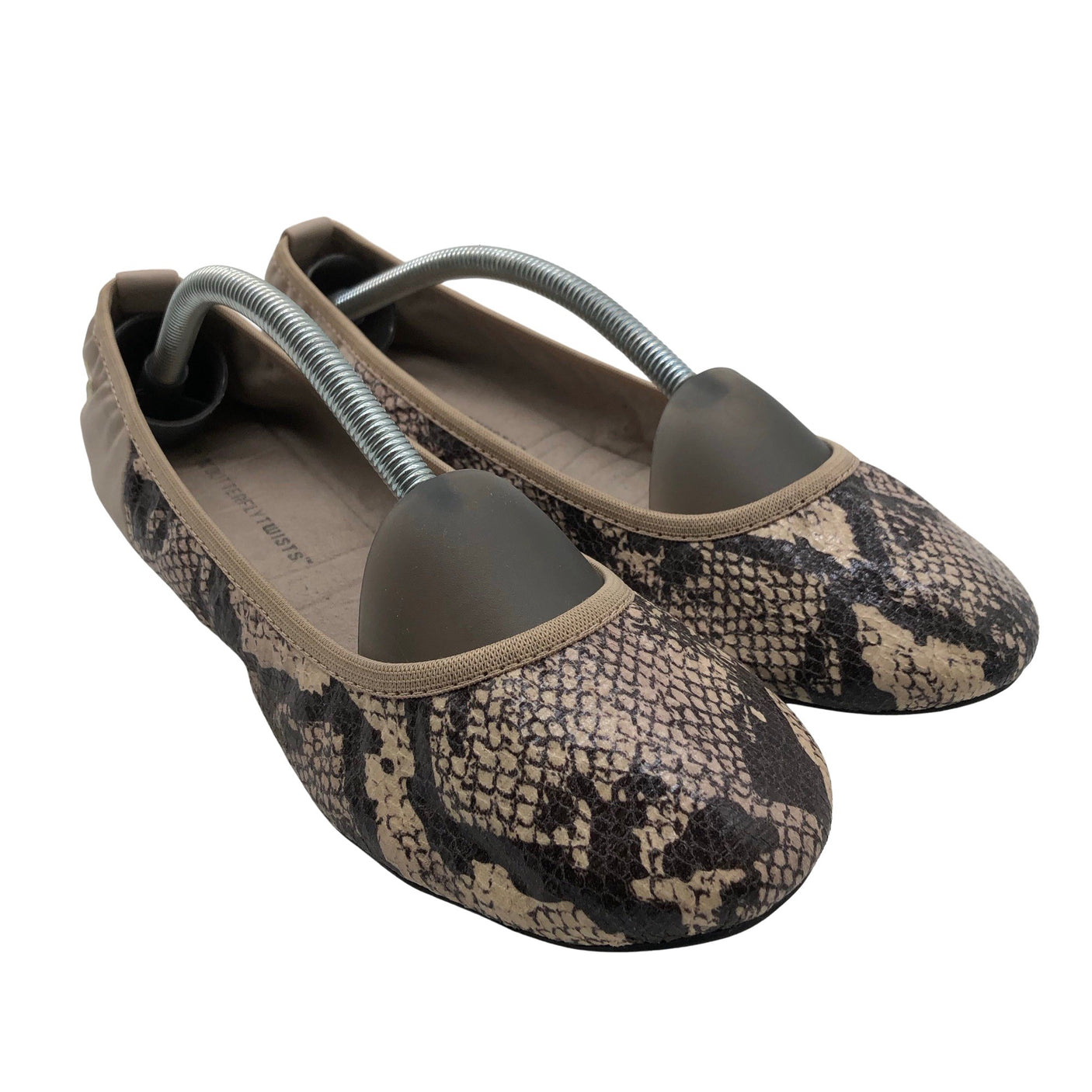 Naisten Butterfly Twists - Ballerinat, koko 41 - Harmaa (2)
