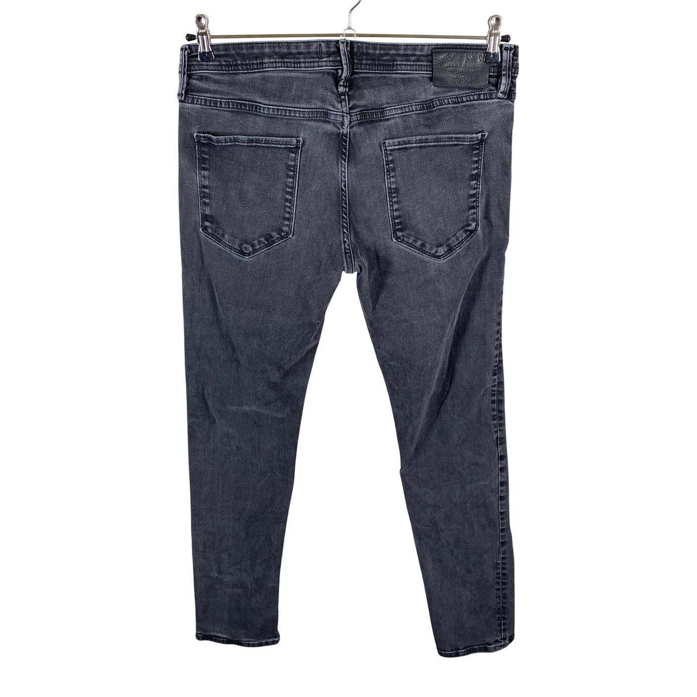Miesten Jack & Jones - Farkut, koko W34 - Musta (2)