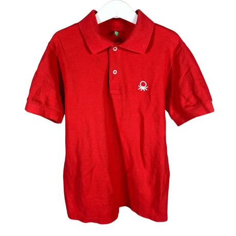 Unisex Benetton - Pikeepaita, koko 146 - 152 - Punainen ()