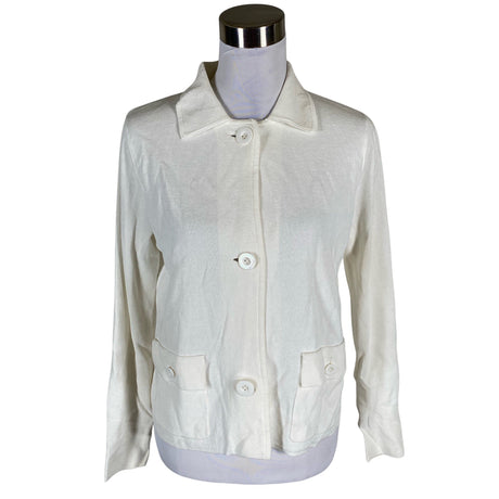 Naisten Gerry Weber - Neuletakki, koko 38 - Luonnonvalkoinen ()