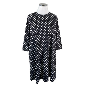 Naisten Marimekko - Trikoomekko, koko 42 - Musta (1)