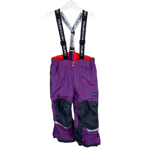 Unisex Polarn O. Pyret - Toppahousut, koko 104 - 110 - Violetti (1)