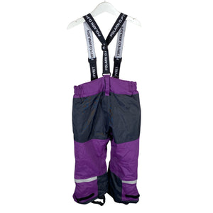 Unisex Polarn O. Pyret - Toppahousut, koko 104 - 110 - Violetti (2)