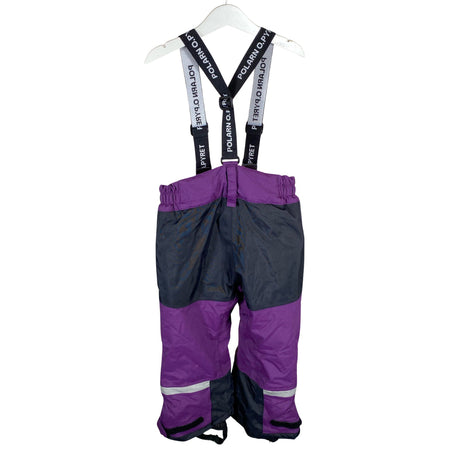 Unisex Polarn O. Pyret - Toppahousut, koko 104 - 110 - Violetti (2)