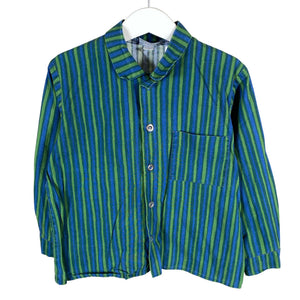 Poikien Marimekko - Kauluspaita, koko 104 - 110 - Sininen (1)