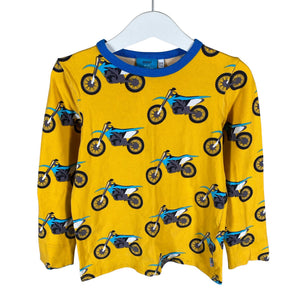 Unisex me&i - Trikoopaita, koko 110 - 116 - Keltainen (1)