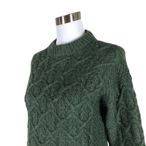 Naisten Handmade - Neulepaita, koko 36 - Vihreä (3)