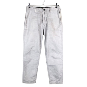 Miesten Stone Island - Kangashousut, koko W32 - Harmaa (1)