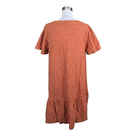 Naisten Kaiko - Kangasmekko, koko 38 - Oranssi (2)