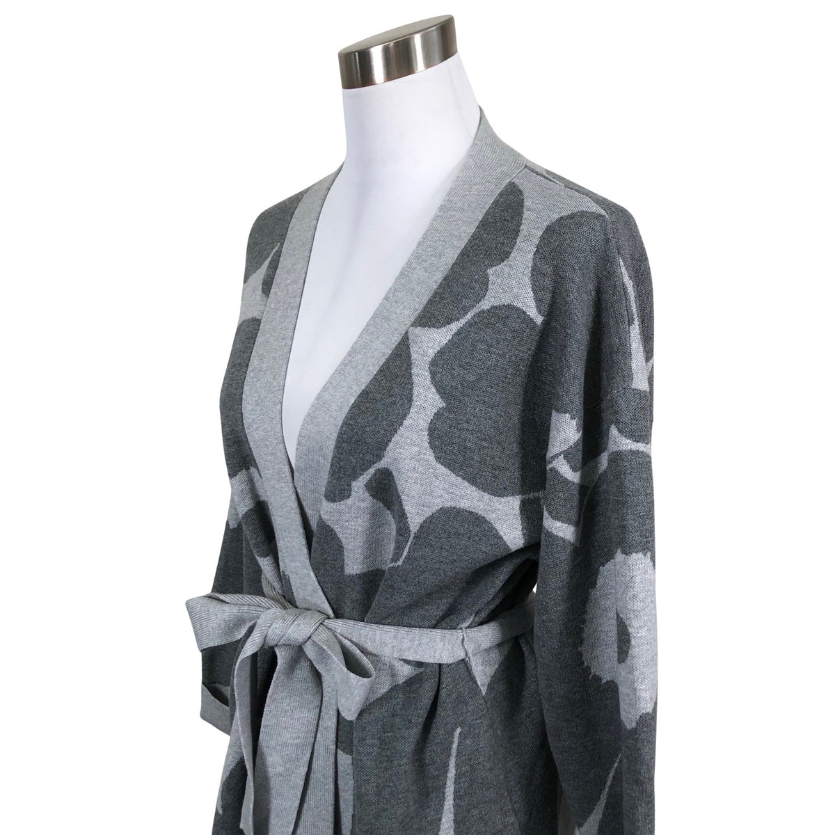 Naisten Marimekko - Neuletakki, koko 38 - Harmaa (3)