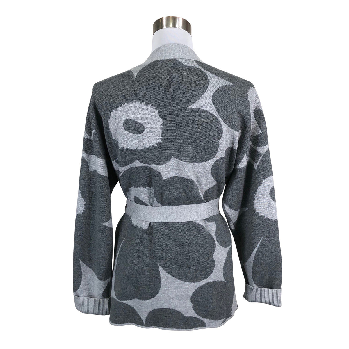Naisten Marimekko - Neuletakki, koko 38 - Harmaa (2)