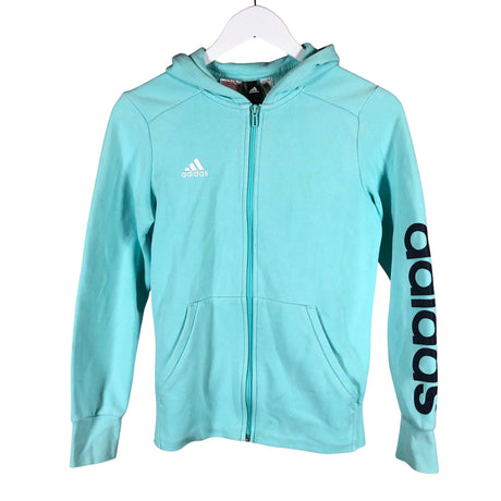 Tyttöjen Adidas - Huppari, koko 158 - 164 - Turkoosi ()