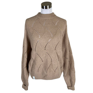 Naisten Makia - Neulepaita, koko 38 - Beige (1)