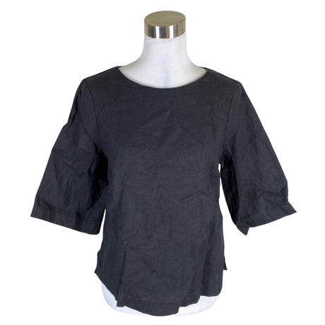 Naisten R-collection - Lyhythihainen pusero, koko 36 - Musta ()