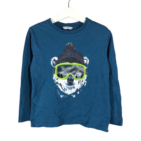 Unisex Mayoral - Trikoopaita, koko 104 - 110 - Sininen ()