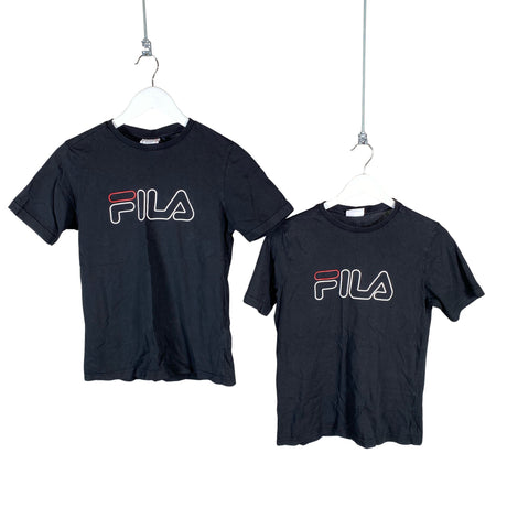 Unisex Fila - T-paita, koko 158 - 164 - Musta ()