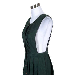 Naisten Salzburger Dirndl Look - Kangasmekko, koko 38 - Vihreä (2)