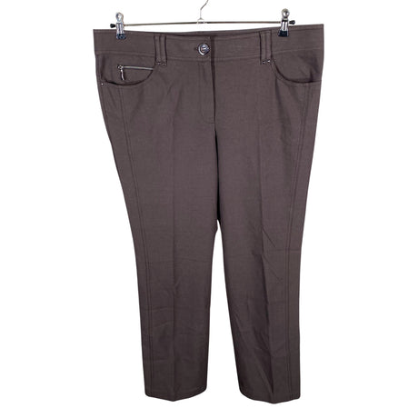 Naisten Gerry Weber - Kangashousut, koko 46 - Ruskea ()