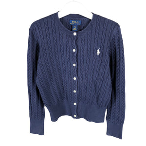 Tyttöjen Polo Ralph Lauren - Neuletakki, koko 128 - 134 - Sininen (1)