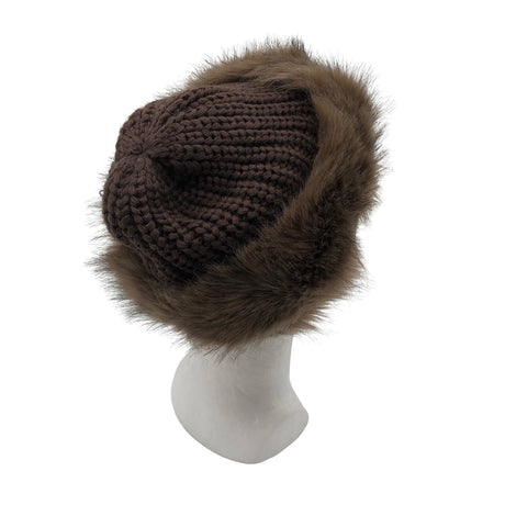 Naisten Cream - Talvipipo, koko 58 - 60 cm - Ruskea (2)