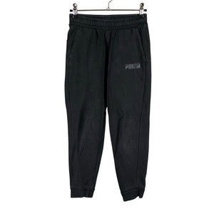 Unisex Puma - Collegehousut, koko 134 - 140 - Musta (1)