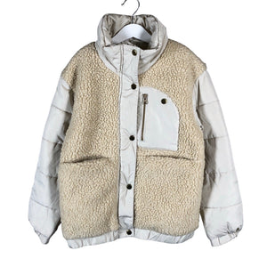 Unisex Name It - Kevyttoppatakki, koko 134 - 140 - Beige (1)
