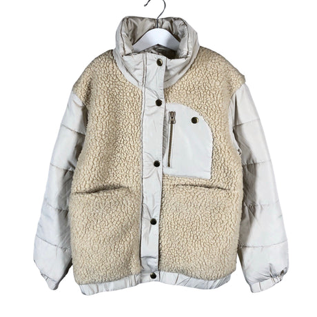 Unisex Name It - Kevyttoppatakki, koko 134 - 140 - Beige ()
