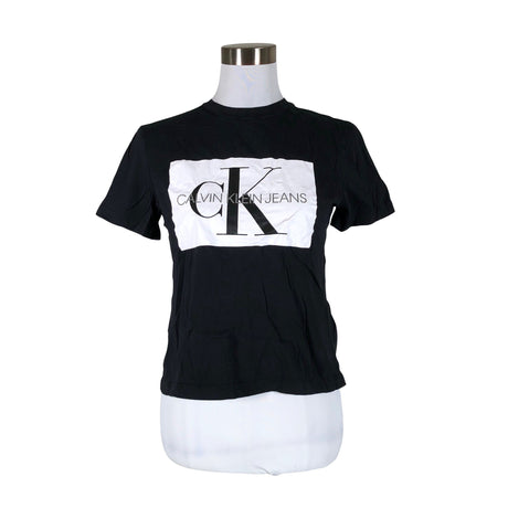 Naisten Calvin Klein Jeans - T-paita, koko 36 - Musta ()