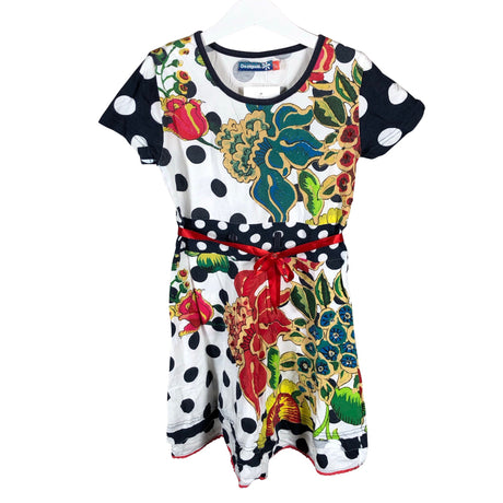 Tyttöjen Desigual - Trikoomekko, koko 134 - 140 - Sininen ()