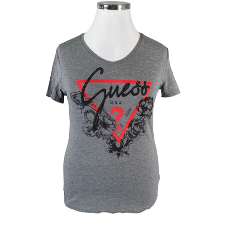 Naisten Guess - T-paita, koko 42 - Harmaa ()