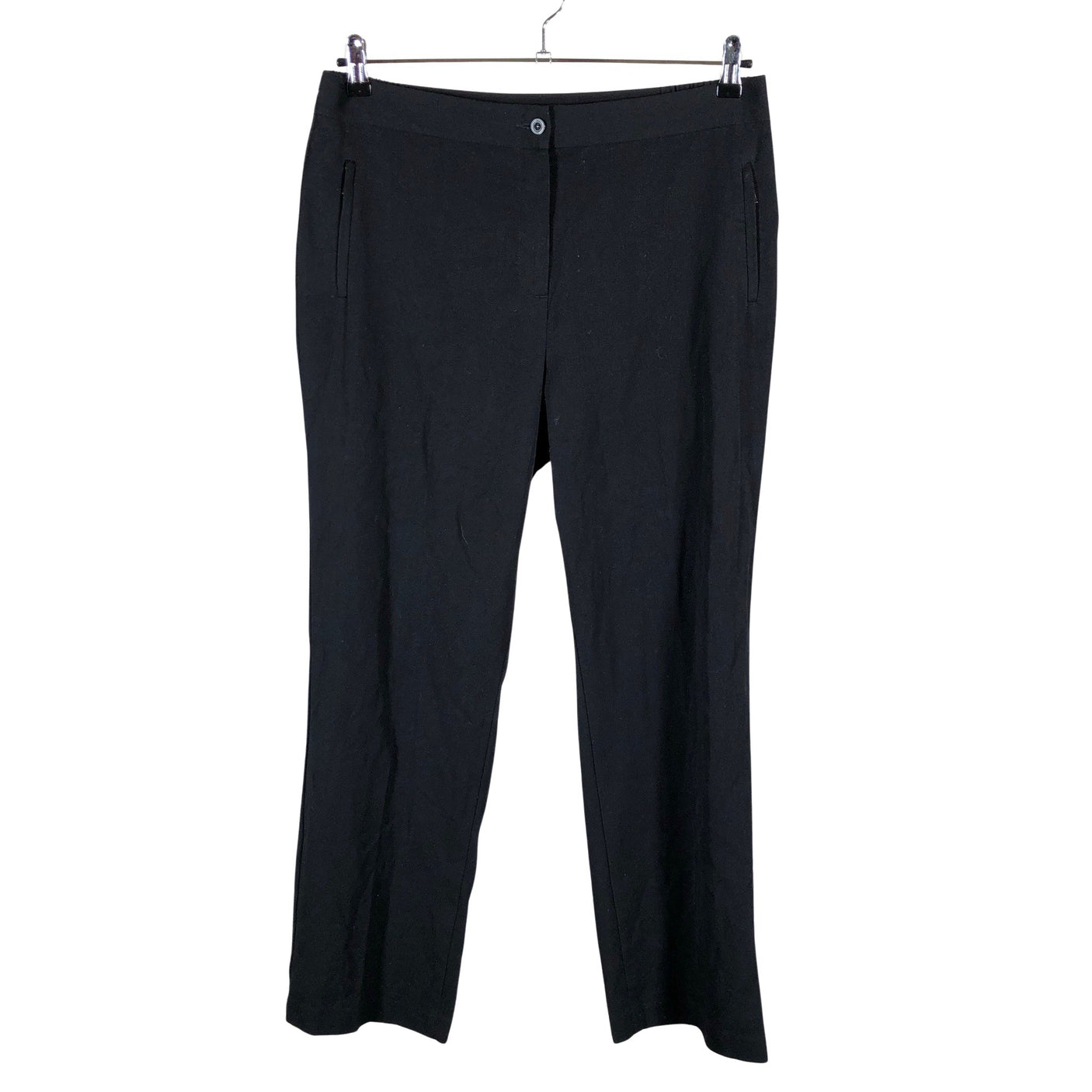 Naisten Marks&Spencer - Suorat housut, koko 42 - Musta (1)
