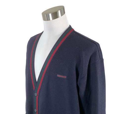 Miesten Paul&Shark - Neuletakki, koko L - Sininen (2)