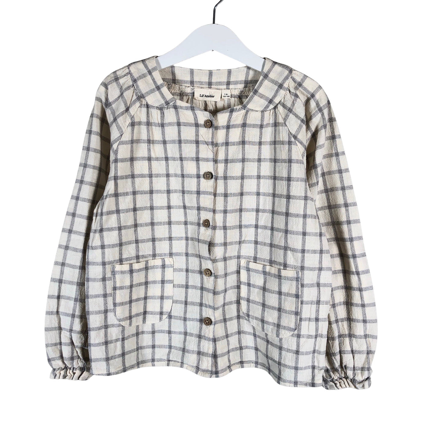 Tyttöjen Lil ´Atelier - Pusero, koko 122 - 128 - Beige (1)