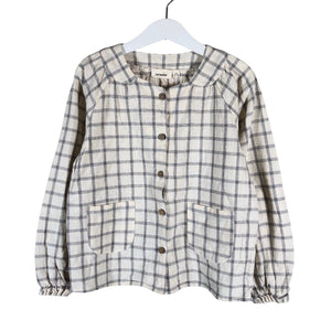Tyttöjen Lil ´Atelier - Pusero, koko 122 - 128 - Beige (1)