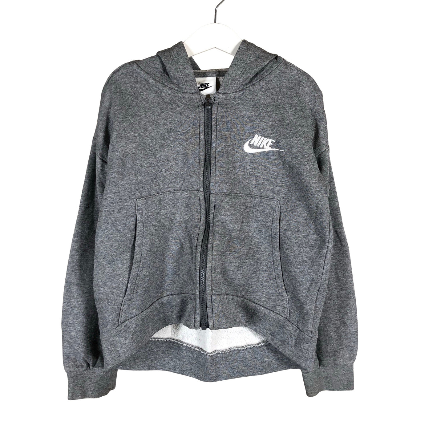 Tyttöjen Nike - Huppari, koko 128 - 134 - Harmaa (1)