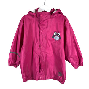 Tyttöjen HC Kids wear - Sadetakki, koko 98 - 104 - Pinkki (1)
