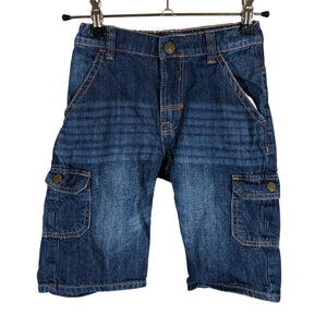 Unisex Polarn O. Pyret - Farkkushortsit, koko 122 - 128 - Sininen (1)