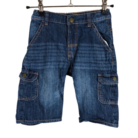 Unisex Polarn O. Pyret - Farkkushortsit, koko 122 - 128 - Sininen ()
