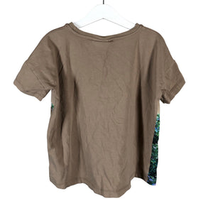 Unisex Molo Kids - T-paita, koko 122 - 128 - Ruskea (2)