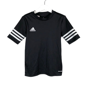 Unisex Adidas - Urheilupaita, lyhyet hihat, koko 122 - 128 - Musta (1)
