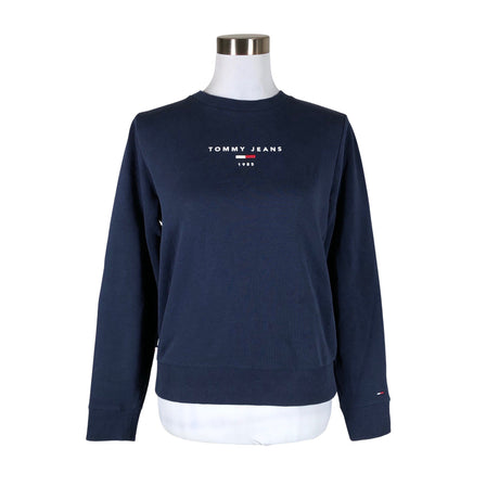 Naisten Tommy Jeans (Tommy Hilfiger) - Collegepaita, koko 34 - Sininen ()