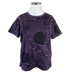 Naisten Marimekko - T-paita, koko 44 - Violetti (1)